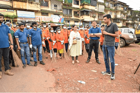 HWT Team Leads Community Clean-Up Drive Across Goa